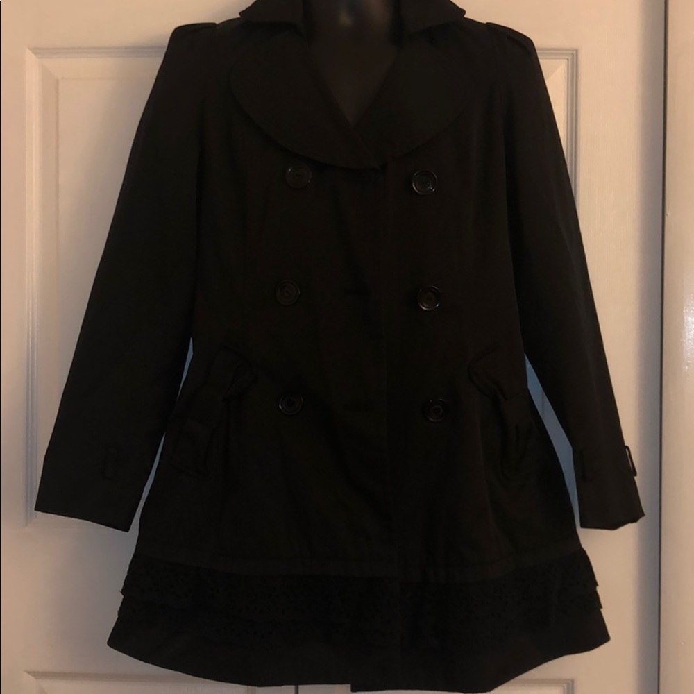 Betsey Johnson Jacket size small in black